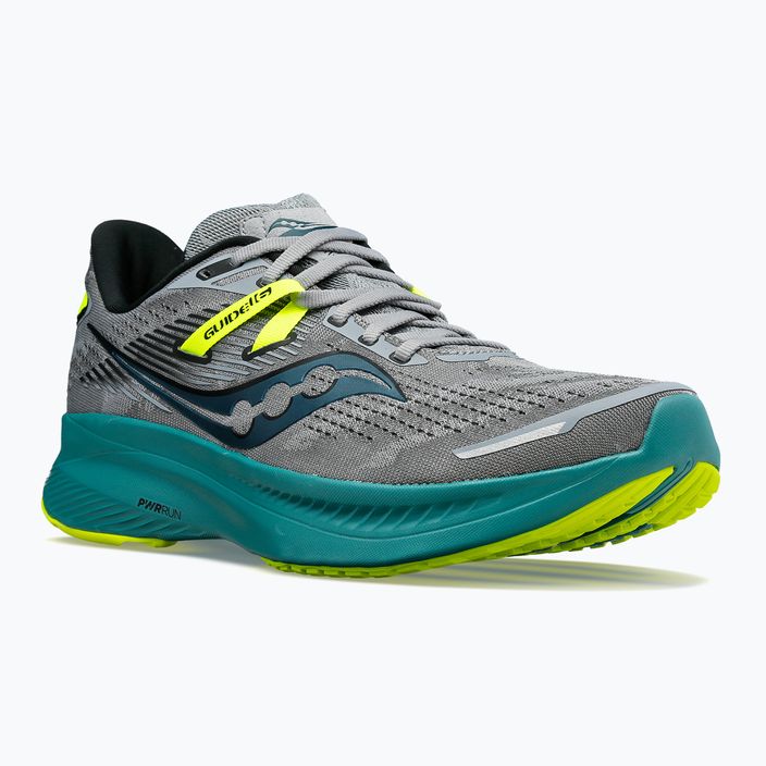 Men's Saucony Guide 16 grey running shoes S20810-15 11