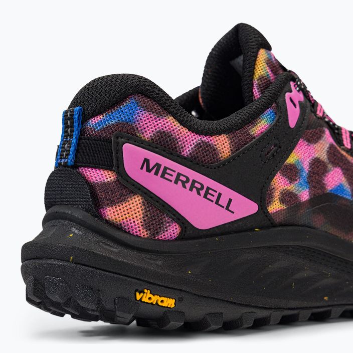 Women's running shoes Merrell Antora 3 Leopard pink and black J067554 9