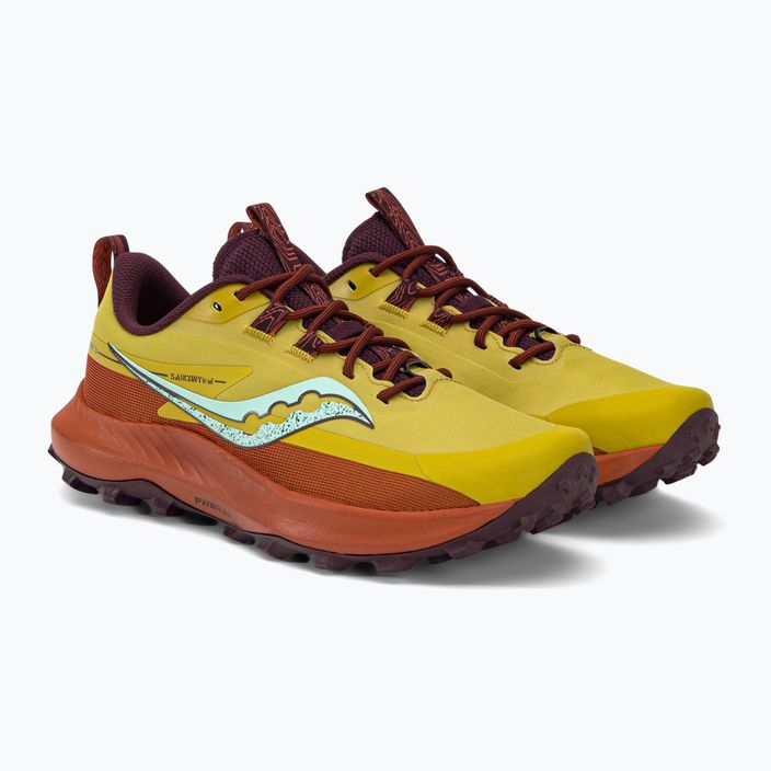 Women's running shoes Saucony Peregrine 13 yellow-orange S10838-35 4