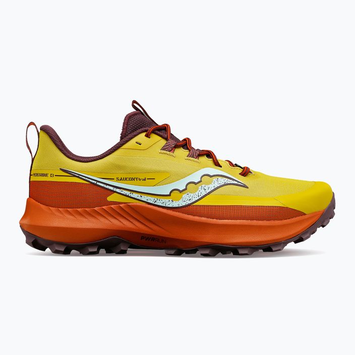 Men's running shoes Saucony Peregrine 13 yellow-orange S20838-35 12