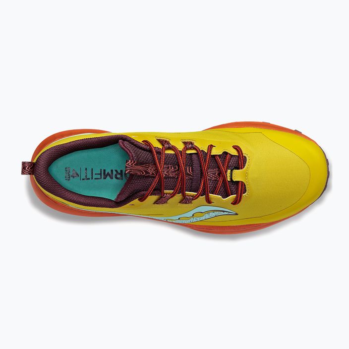 Men's running shoes Saucony Peregrine 13 yellow-orange S20838-35 14