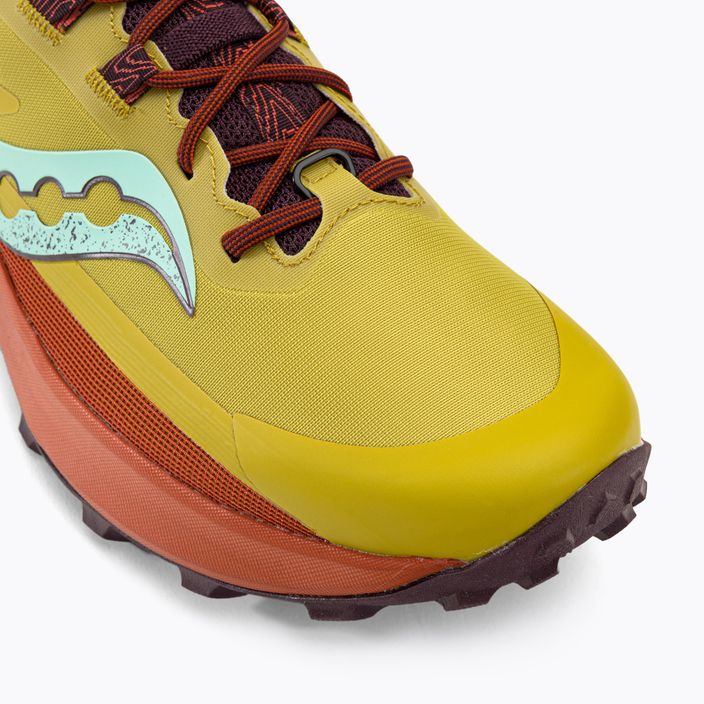 Men's running shoes Saucony Peregrine 13 yellow-orange S20838-35 7