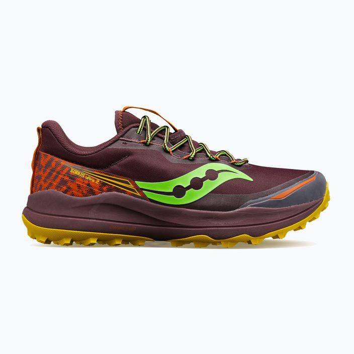 Men's running shoes Saucony Xodus Ultra 2 maroon S20843-35 12