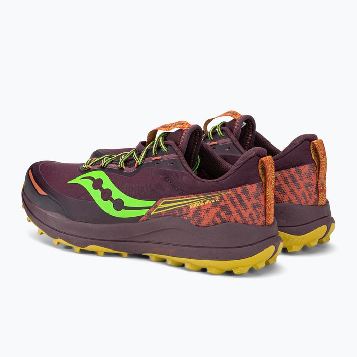 Men's running shoes Saucony Xodus Ultra 2 maroon S20843-35 3
