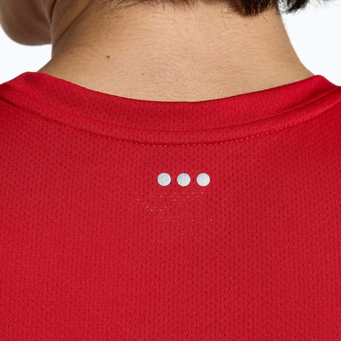 Men's Saucony Stopwatch Singlet running shirt red SAM800277-PP 4