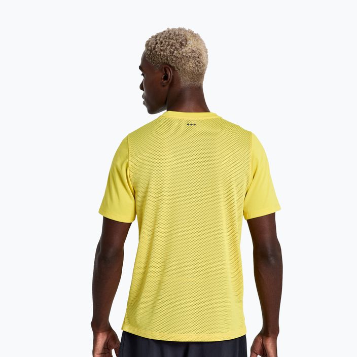 Men's Saucony Elevate yellow running shirt SAM800331-SL 2