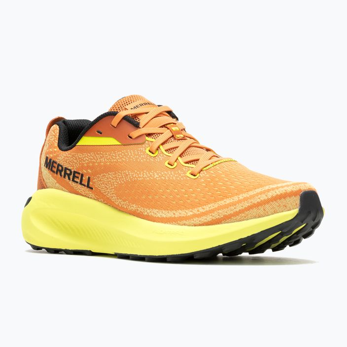 Merrell Morphlite melon/hiviz men's running shoes 8