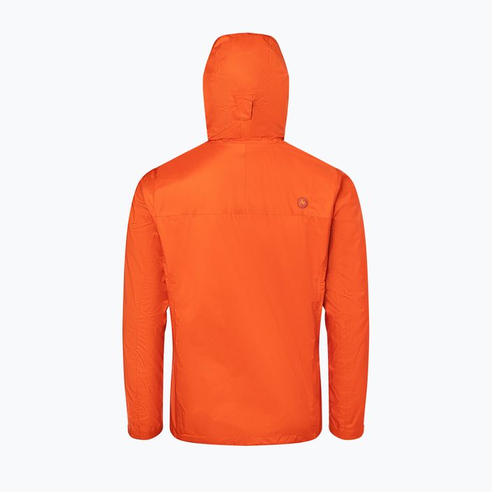 Marmot PreCip Eco men's rain jacket orange 415005972 2