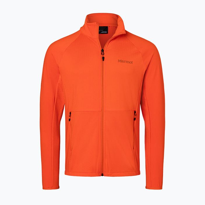 Men's Marmot Leconte Fleece sweatshirt orange 127705972