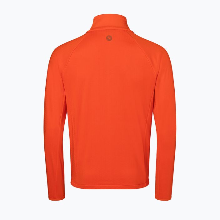 Men's Marmot Leconte Fleece sweatshirt orange 127705972 2