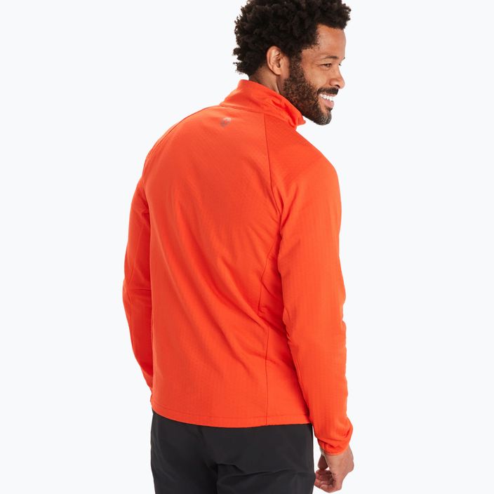 Men's Marmot Leconte Fleece sweatshirt orange 127705972 4