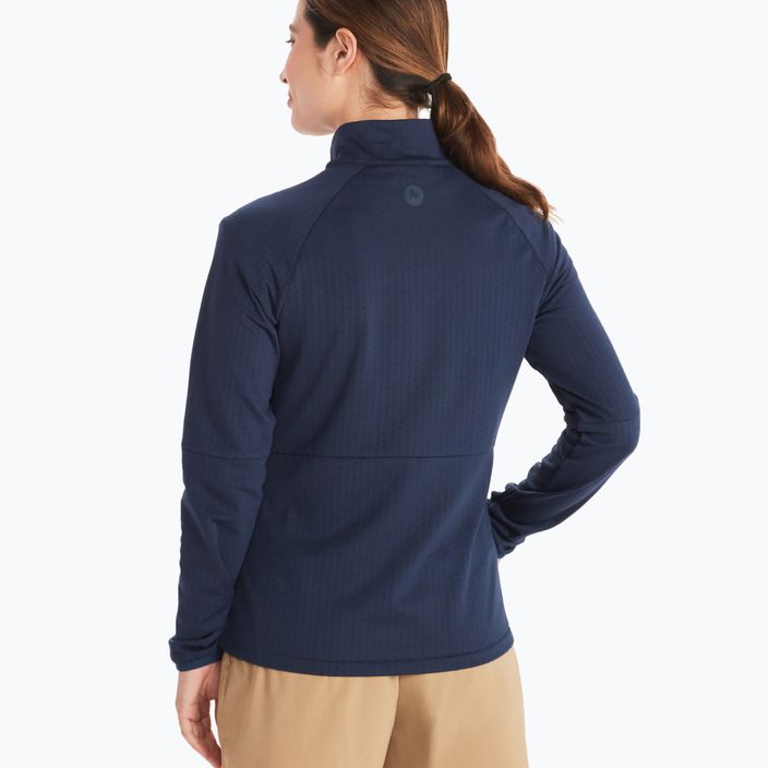 Women's Marmot Leconte Fleece sweatshirt navy blue 128102975 2