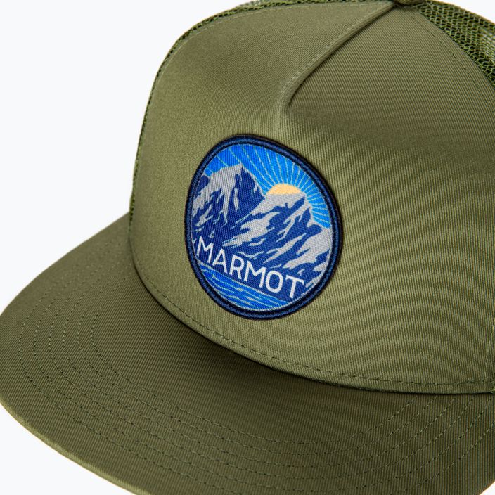 Marmot Trucker men's baseball cap green 1743019170ONE 3