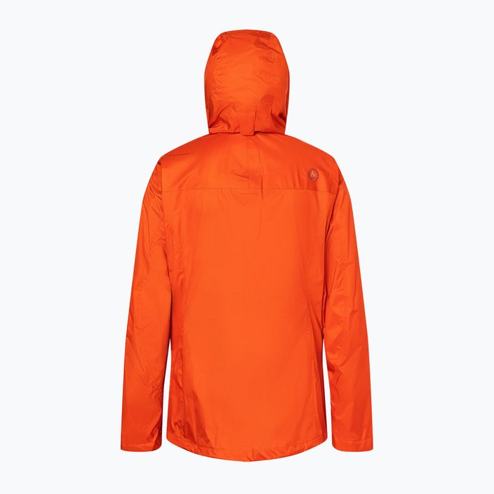 Marmot PreCip Eco women's rain jacket orange 467005972 2