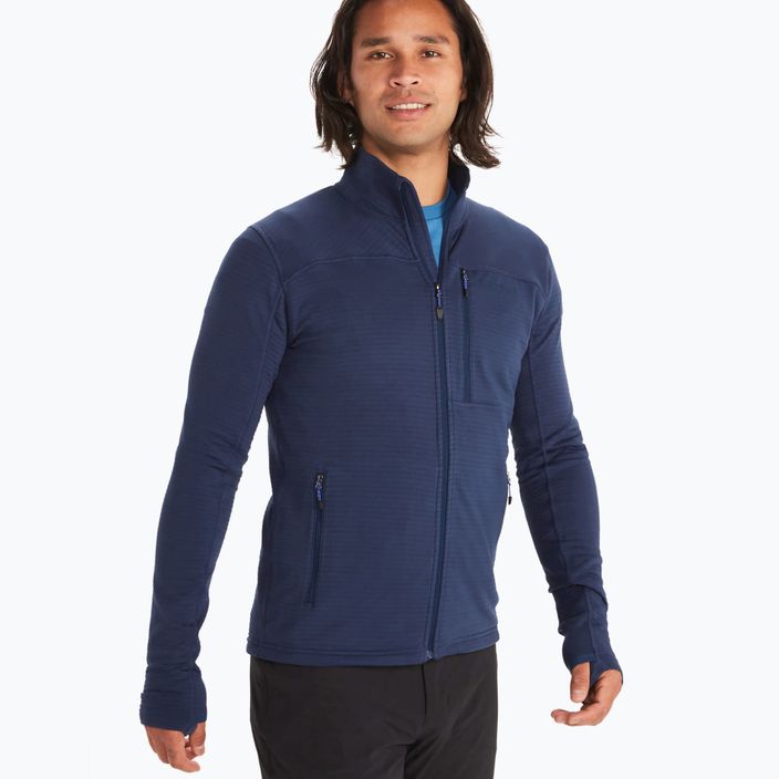 Marmot Preon men's fleece sweatshirt navy blue M11783 4