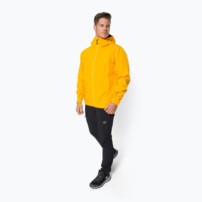 Men's Marmot Minimalist Pro yellow membrane rain jacket M123519342S 2