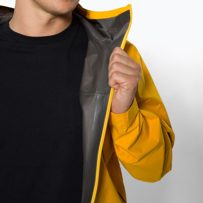 Men's Marmot Minimalist Pro yellow membrane rain jacket M123519342S 4