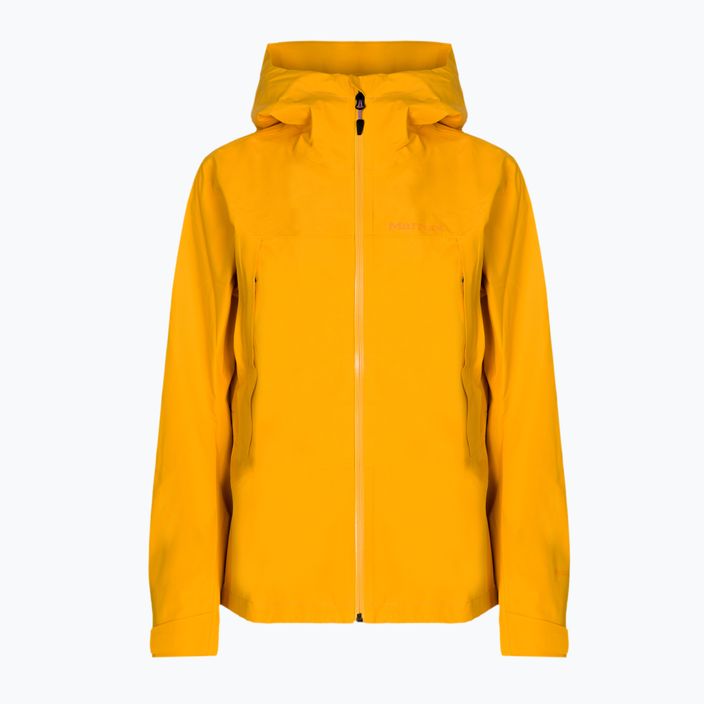 Women's Marmot Minimalist Pro yellow membrane rain jacket M123889342XS