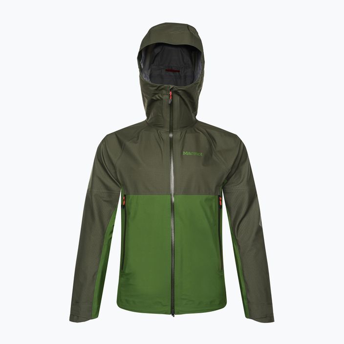 Marmot Mitre Peak Gore Tex men's rain jacket green M12685