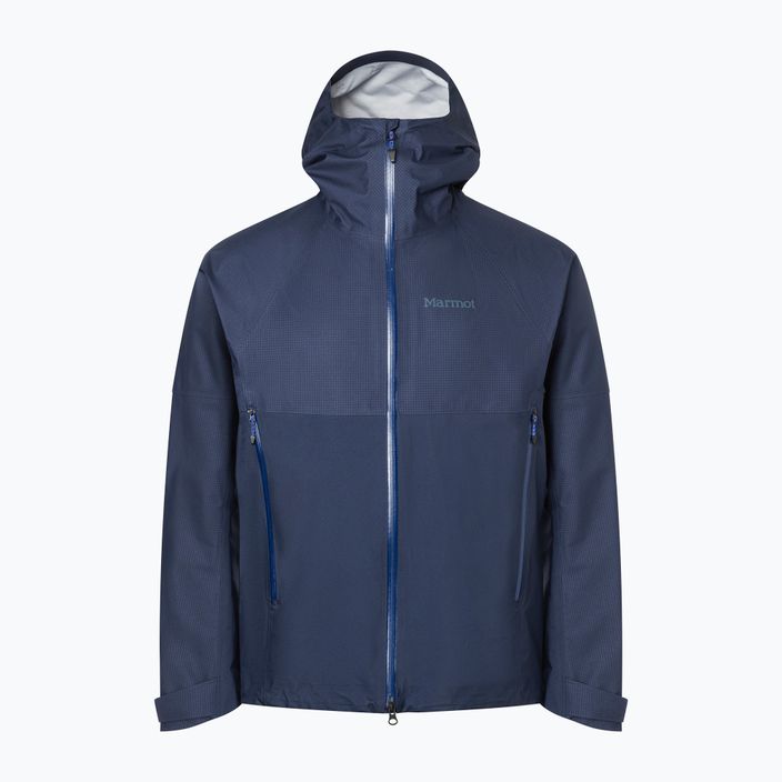 Marmot Mitre Peak men's membrane rain jacket navy blue M126852975S