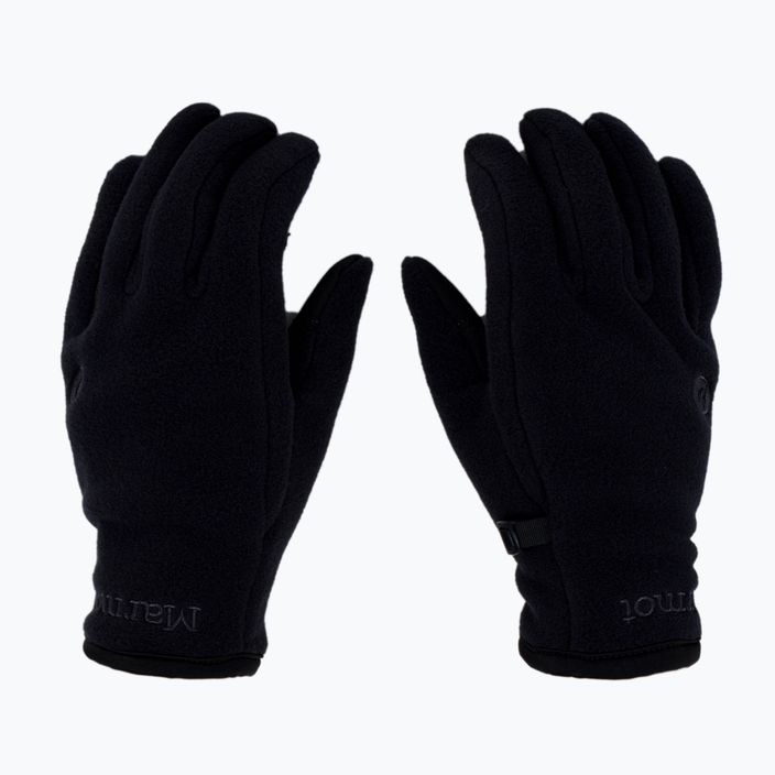 Marmot Rocklin Fleece trekking gloves black M13132 3