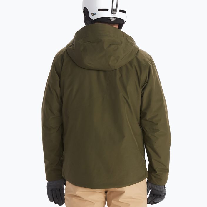 Men's Marmot Lightray Gore Tex ski jacket green 11000-4859 3