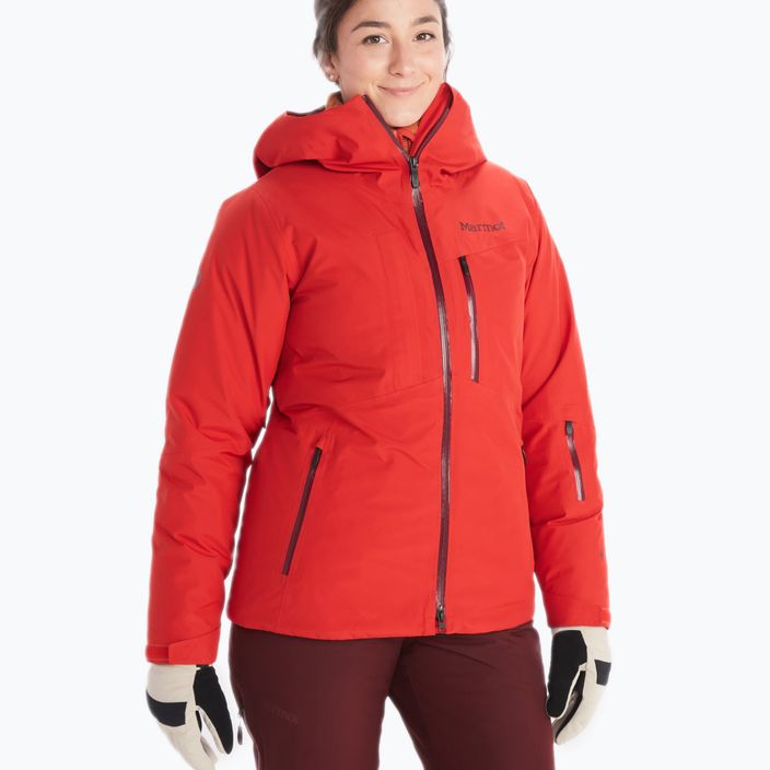 Marmot Lightray Gore Tex women's ski jacket red 12270-6361