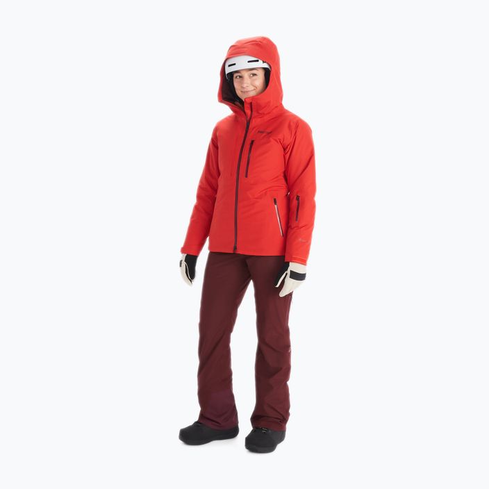 Marmot Lightray Gore Tex women's ski jacket red 12270-6361 3