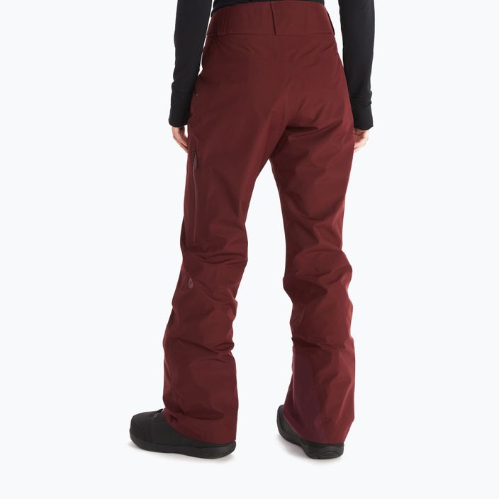 Marmot Lightray Gore Tex women's ski trousers maroon 12290-6257 2