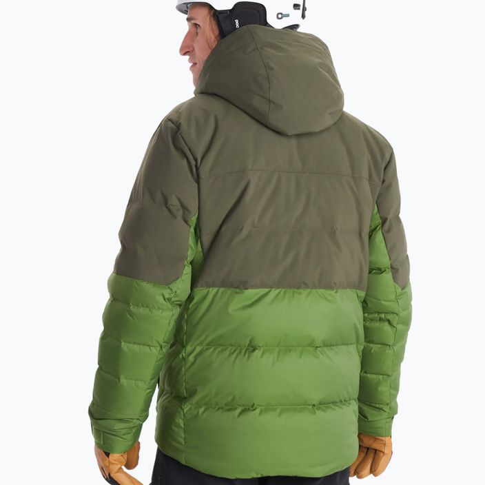 Men's Marmot Shadow ski jacket green 74830 9