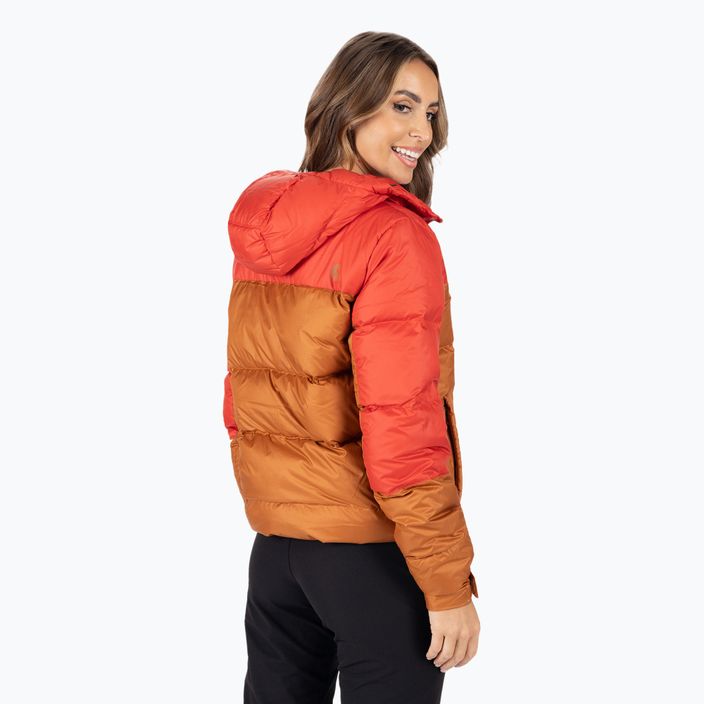 Marmot women's down jacket Guides Down Hoody brown and red 79300 3