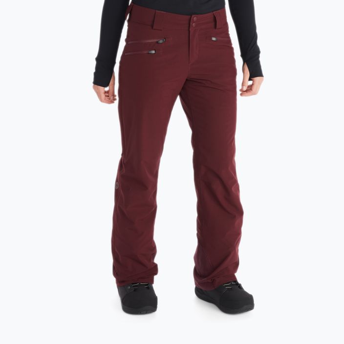 Marmot Slopestar women's ski trousers burgundy 79740 6