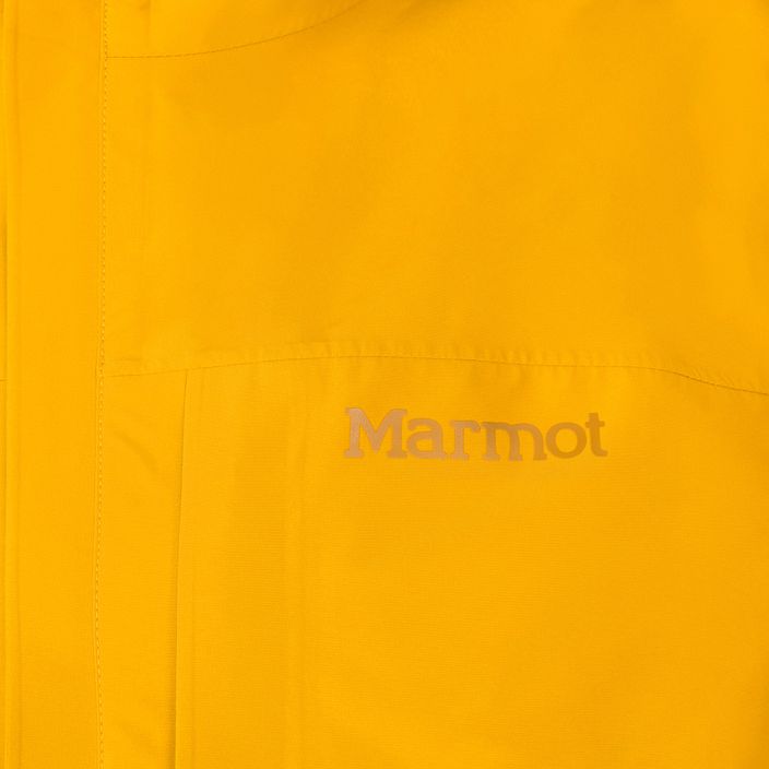 Men's Marmot Minimalist Gore Tex rain jacket yellow M12681 3