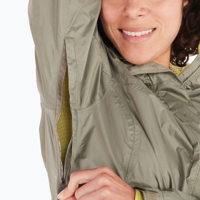 Marmot PreCip Eco women's rain jacket green 46700 4