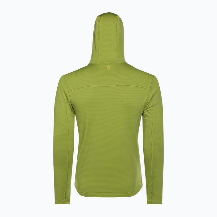 Men's Marmot Preon fleece sweatshirt green M11782-21539 2