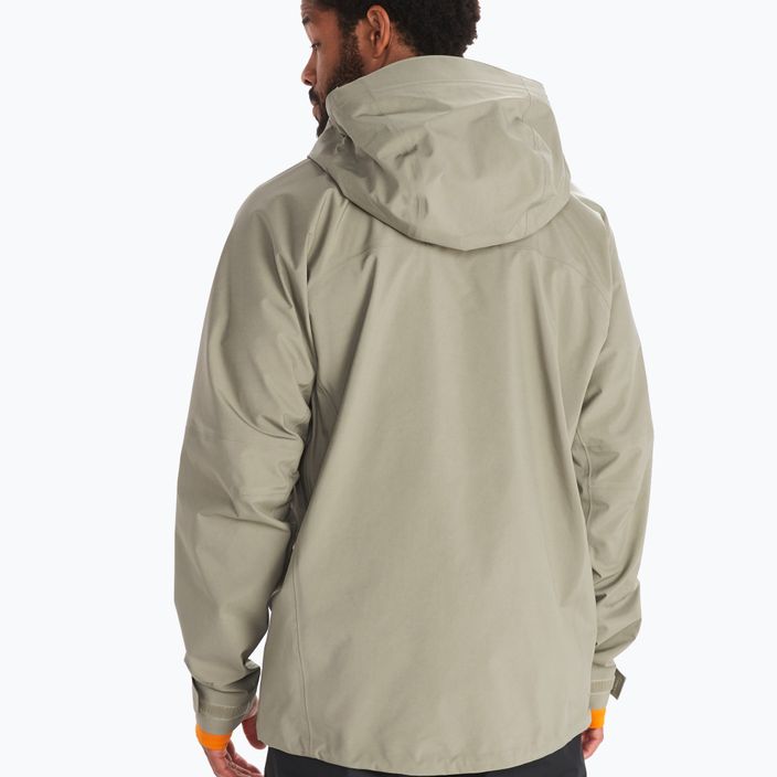Men's Marmot Alpinist GORE-TEX grey rain jacket M1234821543 8