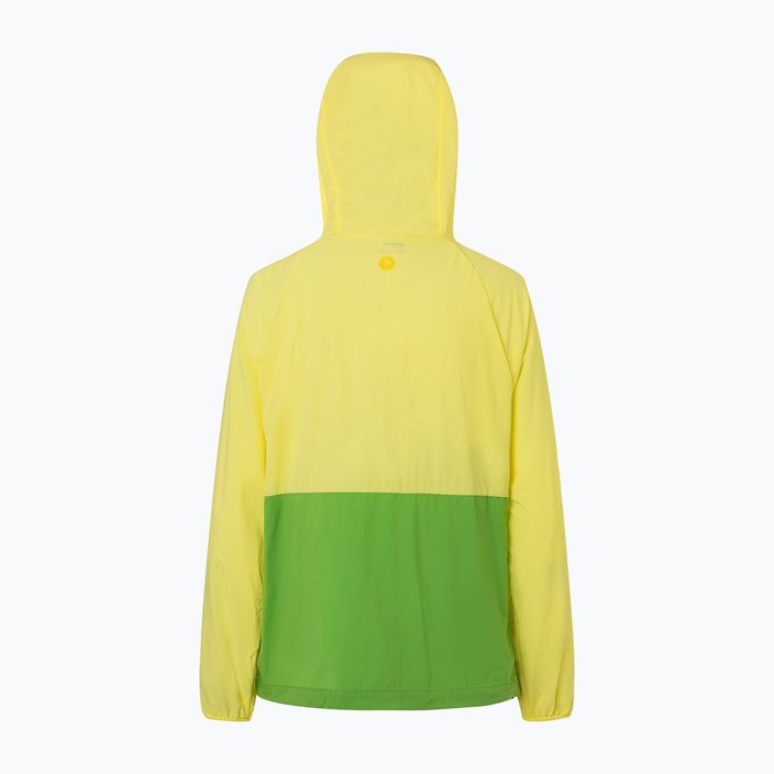 Marmot Campana Anorak women's windproof jacket yellow-green M1263221729 4
