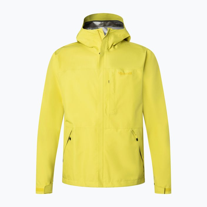 Men's Marmot Minimalist GORE-TEX rain jacket yellow M12681-21536 7