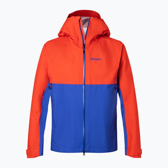 Marmot Mitre Peak GTX men's rain jacket red-blue M12685-21750 7