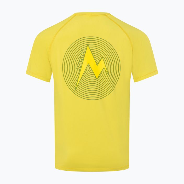 Marmot Windridge Graphic men's trekking shirt yellow M14155-21536 2