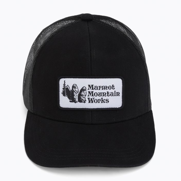 Marmot Retro Trucker baseball cap black M143131101 4
