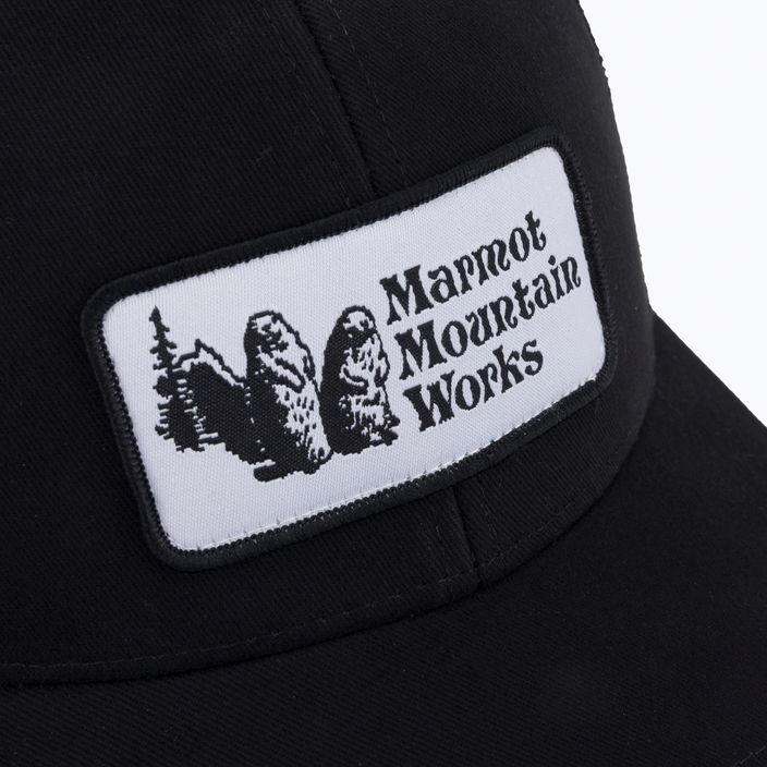 Marmot Retro Trucker baseball cap black M143131101 5