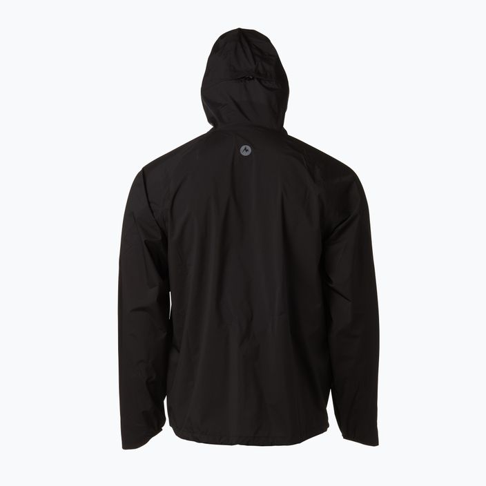 Marmot Superalloy Bio Rain men's rain jacket black 10