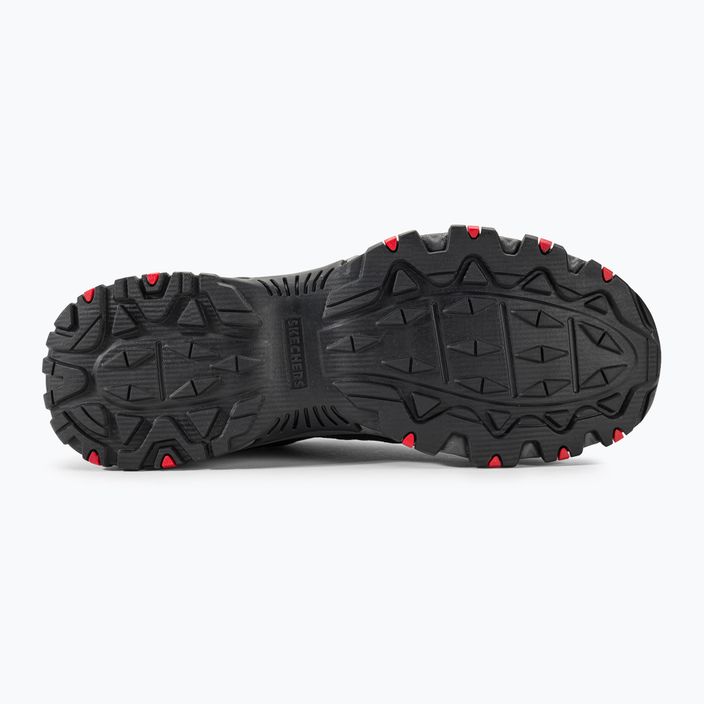 SKECHERS Hillcrest black/charcoal men's shoes 5