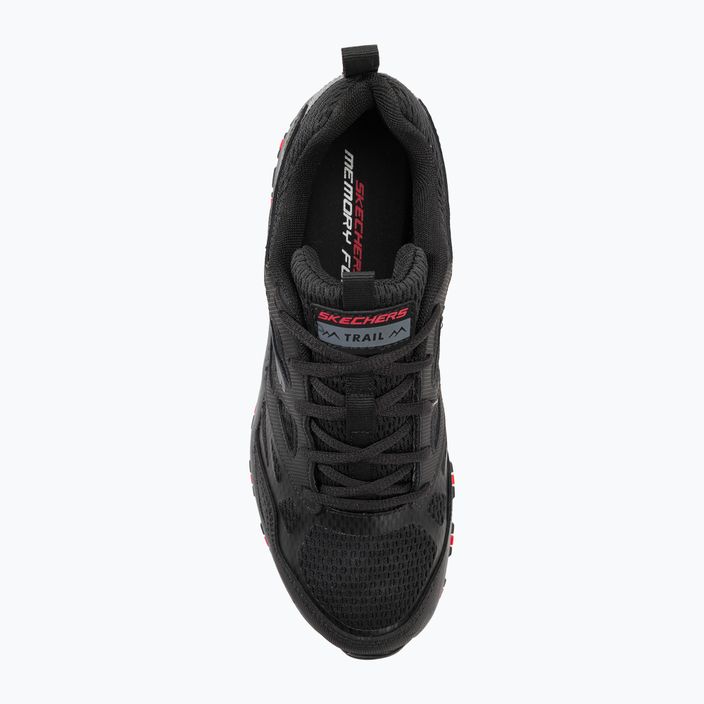 SKECHERS Hillcrest black/charcoal men's shoes 6