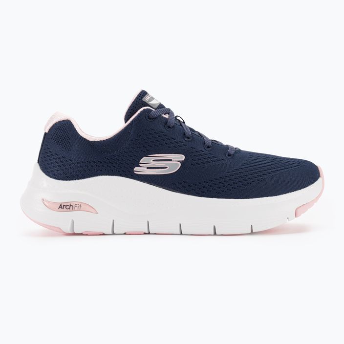 Women's training shoes SKECHERS Arch Fit Big Appeal navy/pink 2