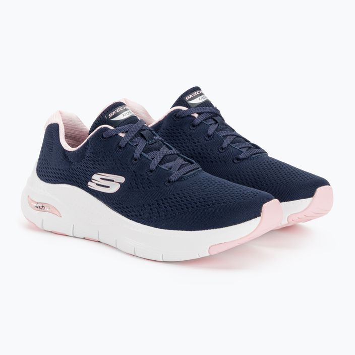 Women's training shoes SKECHERS Arch Fit Big Appeal navy/pink 4