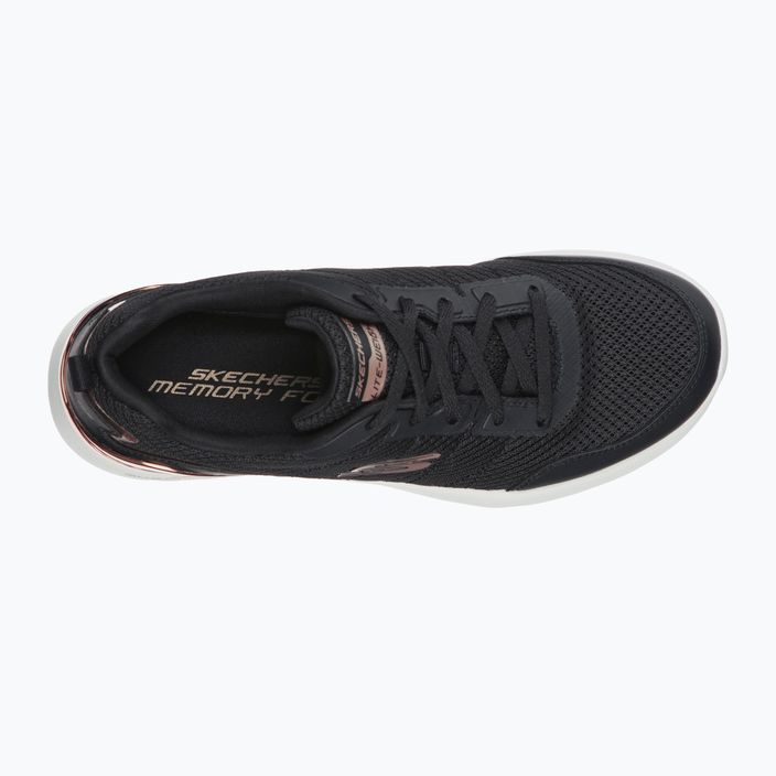 Women's training shoes SKECHERS Skech-Air Dynamight The Halcyon black/rose gold 11