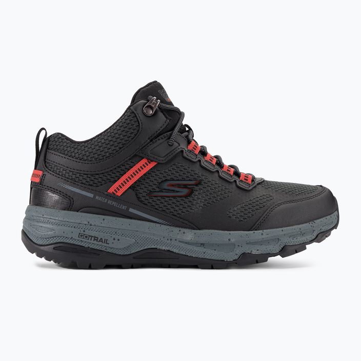Men's SKECHERS Go Run Trail Altitude Element black/charcoal running shoes 2