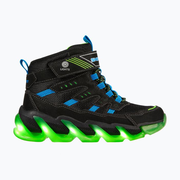 SKECHERS children's shoes Mega-Surge Flash Breeze black/blue/lime 9